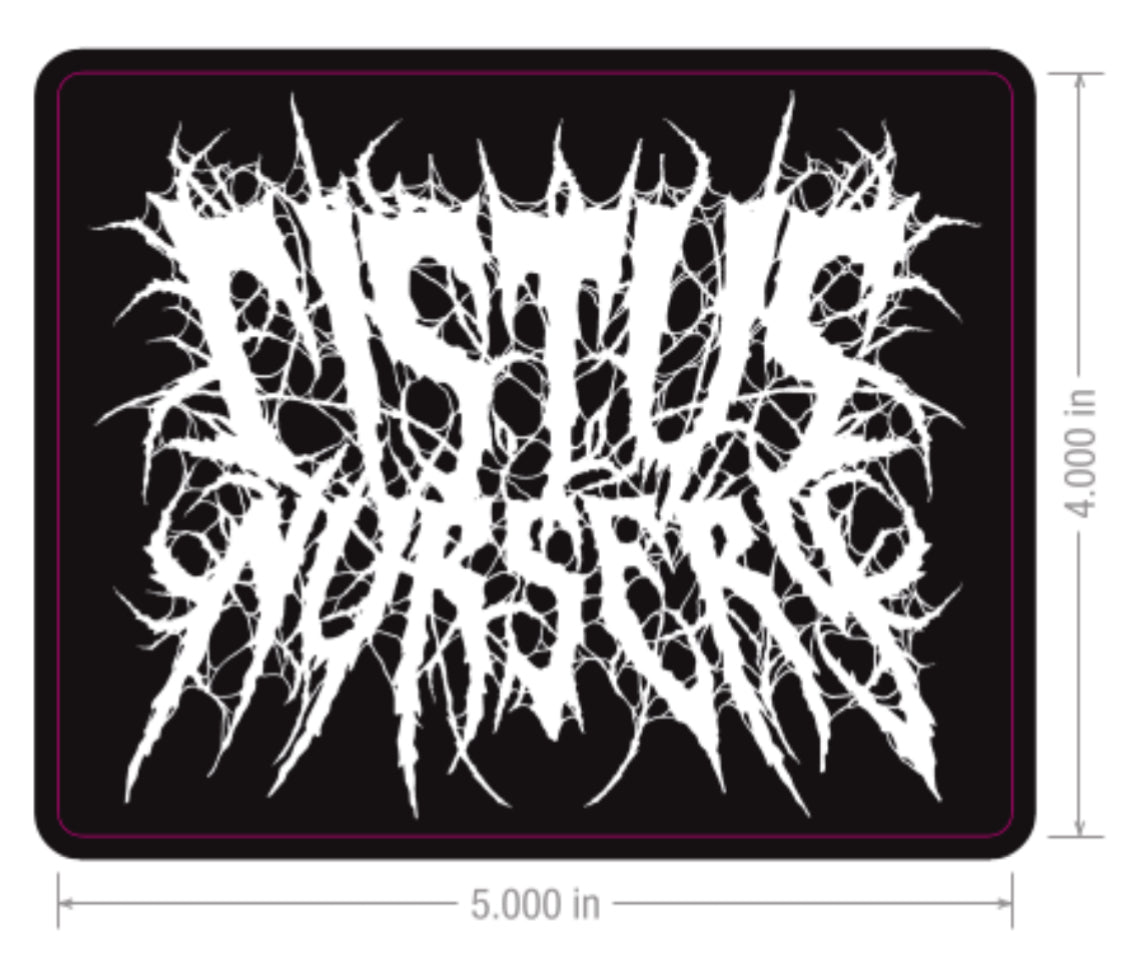 Cistus Metal Sticker