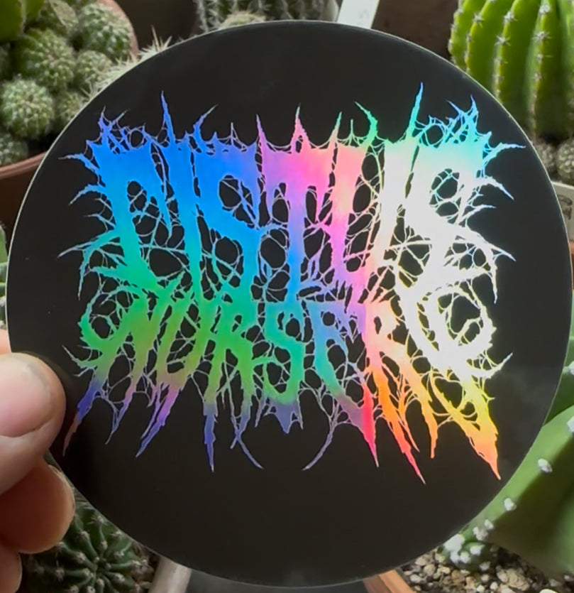 Cistus holographic Metal Sticker