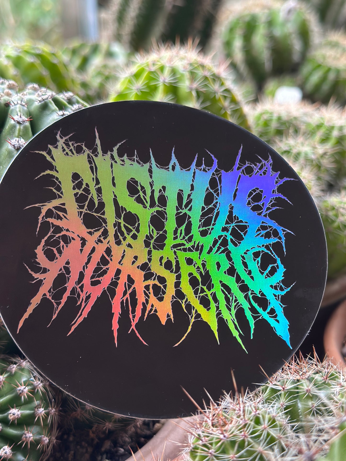 Cistus holographic Metal Sticker