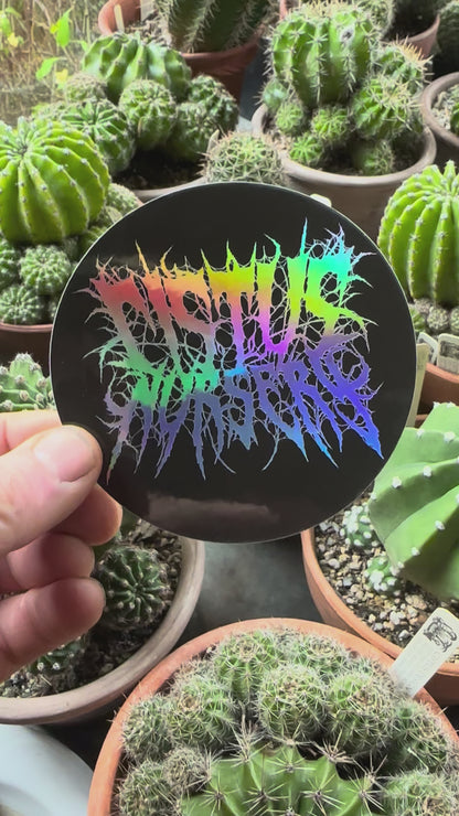 Cistus holographic Metal Sticker